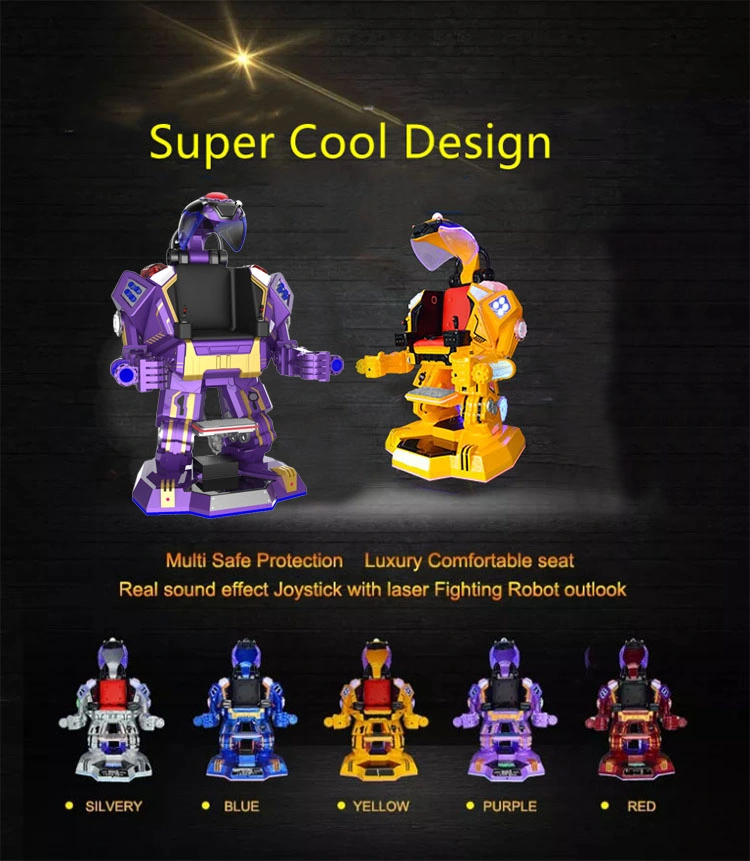 Other Amusement Park Kids Rides Outdoor Square Electronic Robot Rides for Business