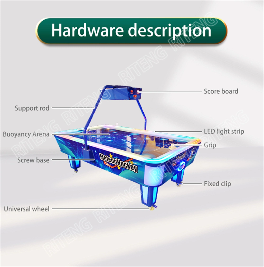 Sport Full Size Air Hockey Table Coin Operated Arcade Sale Classic Electric Ice Lottery Game Machine