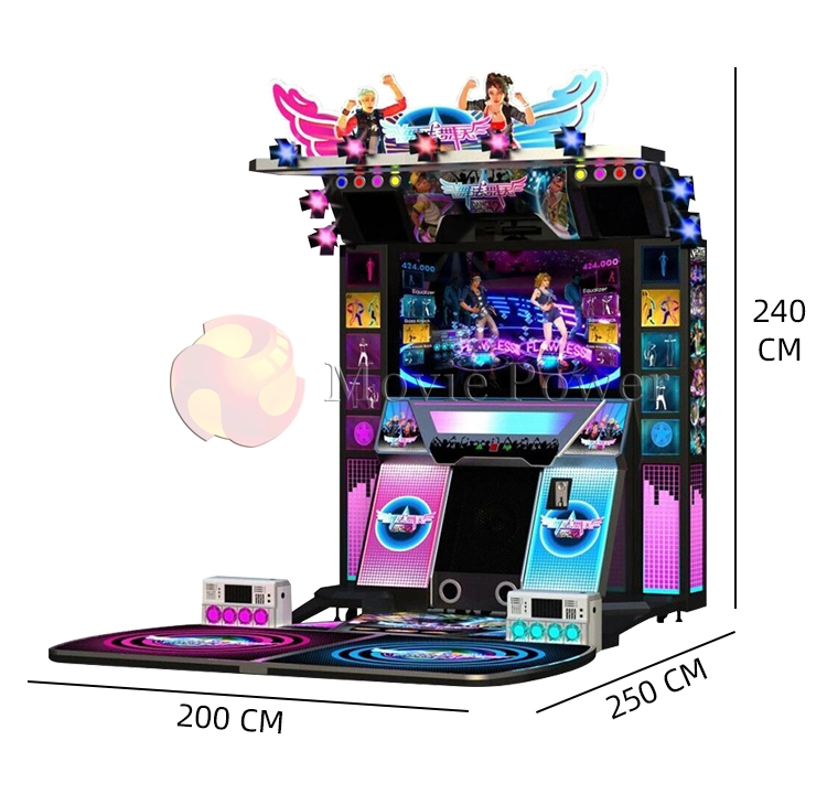 Fashion Video Games Machine Arcade Game Station Dance Game Machine