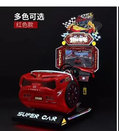 Münzbetriebene Video-Arcade-Elektronik Kinder-Rennwagen-Kinderspielautomat