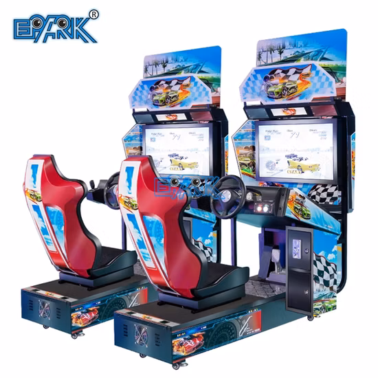 Münzbetriebener Indoor-Simulator FF Motor Racing Game Elektronischer Motorrad-Arcade-Automat